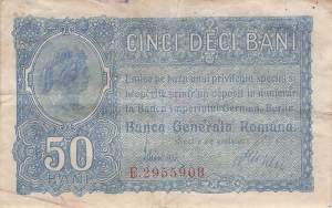 Rumänien 50 Bani ro.473a 1917
